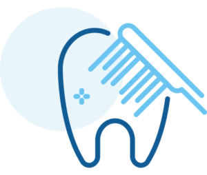 Symbol Zahnpflege und Prophylaxe